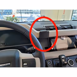 Brodit 855657, Mobile/smartphone, Support passif, Voiture, Noir