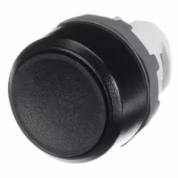 ABB MP1-10B commutateur électrique Bouton-poussoir Noir, Gris