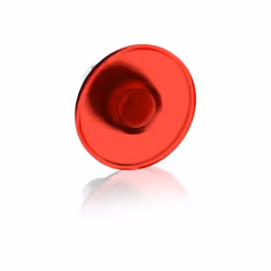 ABB MPM2-11R, Bouton-poussoir, Avec fil, Plastique, Rouge, IP66, 60 mm