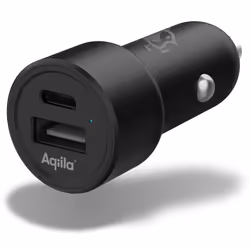 Aqiila Chargebird CC2, Auto, Allume-cigare, 12 V, Noir