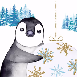 Paper + Design Penguin Ball, Multicolore, Image, 330 mm, 330 mm, 16,5 cm, 16,5 cm