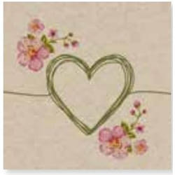 Paper + Design 61-20188300-097 serviette et serviette de table en papier Mouchoir en papier Multicolore 25 pièce(s)