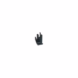 Fermeture inférieure gauche pour Four ELECTROLUX 3558047035. Couleur de la pièce : Gris foncé.