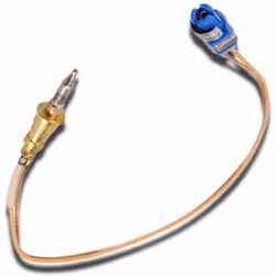 Thermocouple long. 275mm d'origine pour four, cuisinière FAURE, ARTHUR MARTIN ELECTROLUX, ELECTROLUX, AEG 3570653059, 3570563 ...