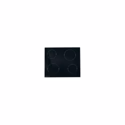ZANKER 5616532114 Plaque vitrocéramique originale pour plaque de cuisson sans cadre, Référence de la pièce : 5616532114