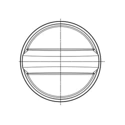 Thermostat bouton imprime pour refrigerateur Electrolux 206298624