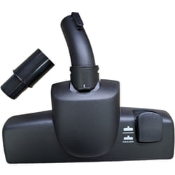 Brosse combinee aspirateur avec roulette pour pieces...