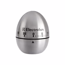 Electrolux 9029792364, Minuteur mécanique de cuisine, Acier inoxydable, 60 min, Autonome, Ampoule, 1 pièce(s)