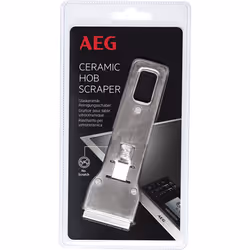 AEG A6IME100M, Racleur à lame pour plaque de cuisson, Toutes marques, Acier inoxydable, Vitrocéramique, Induction, 43 mm, 10  ...