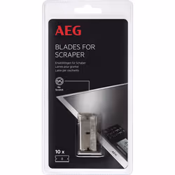 AEG A6IMB102, Racleur à lame pour plaque de cuisson, Toutes marques, Acier inoxydable, Vitrocéramique, Induction, 25 mm, 13 m ...