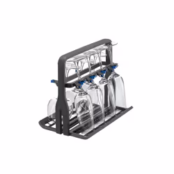 Electrolux 9029795540, Support de verres à pieds, Noir, 8 pièce(s), 220 mm, 330 mm, 260 mm