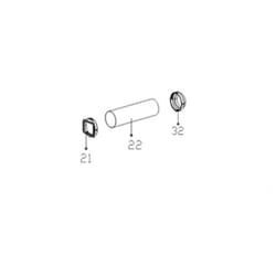Electrolux - gaine d evacuation air rep 22 pour climatiseur ...