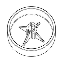 Bouton de thermostatat imprime pour refrigerateur Electrolux 265108615
