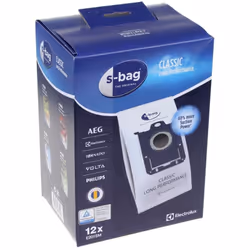 ELECTROLUX - Sac d'Aspirateur - S-BAG - Classic Long Performance - E201SM - Pack/12 - 9001684811 -Sac daspirateur - s-bag - c ...