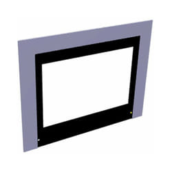 Vitre exterieure blanc pour four Faure 3578708988