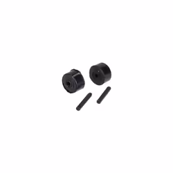 Kit axe et roue pour Aspirateur ELECTROLUX 4055420931. Contenu: 2 petites roues et 2 essieux.