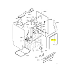 Arthur Martin - couvre joint cuve habillage pour lave vaisselle arthur...