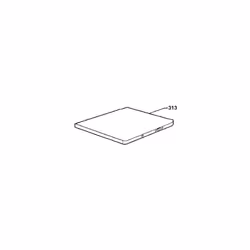 DESSUS TOP pour REFRIGERATEUR FAURE - 223434701 | Modèles concernés : 2234265722