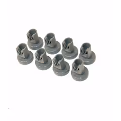8 Roulettes panier supérieur pour lave-vaisselle ELECTROLUX, FAURE, ARTHUR MARTIN ELECTROLUX, ZANUSSI, LEONARD, AEG, ARTHUR M ...