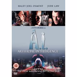 Warner Home Video A.I. Artificial Intelligence, DVD, Anglais, Science Fiction, 2D, États-Unis d'Amérique, Science Fiction