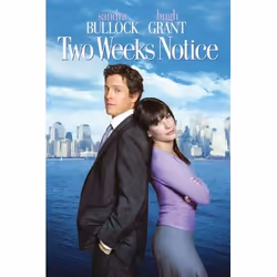 Warner Home Video Two Weeks Notice, DVD, Anglais, Romance, 2D, 20/12/2002, États-Unis d'Amérique