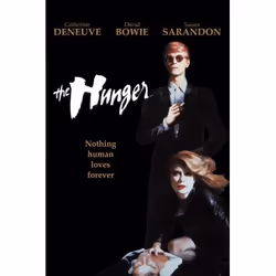 Warner Home Video The Hunger, DVD, Anglais, Romance, 2D, 96 min, 29/04/1983