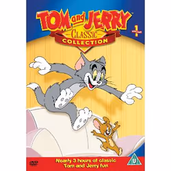 Warner Home Video Tom And Jerry: Classic Collection - Vol 1, Film d'animation/bande dessinée, DVD, Anglais, 2D, États-Unis d' ...