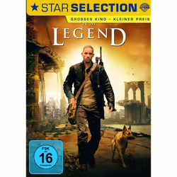 Warner Bros I Am Legend, DVD, DE, EN, ES, Science Fiction, 2D, Allemand, Anglais, Espagnol, Portugais, 2.35:1