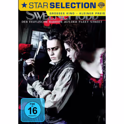 Warner Bros Sweeney Todd - Der teuflische Barbier aus der Fleet Street, DVD, Allemand, Anglais, Horreur, 2D, Allemand, Anglai ...