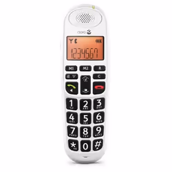 Doro PhoneEasy 100w Téléphone DECT Identification de l'appelant Blanc