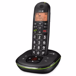 Doro PhoneEasy 105wr Téléphone DECT Identification de l'appelant Noir