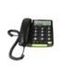 Doro PhoneEasy 312cs Téléphone analogique Identification de l'appelant Noir