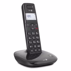 Doro Comfort 1010 Téléphone DECT Identification de l'appelant Noir