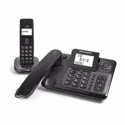 Doro Comfort 4005 Téléphone analog/dect Identification de l'appelant Noir