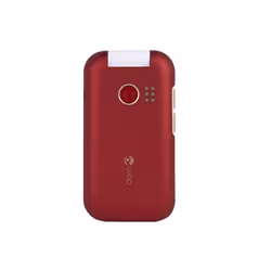 Doro 6060 blister Red/White, Clapet, Double SIM, 7,11 cm (2.8"), 3 MP, 1000 mAh, Rouge, Blanc