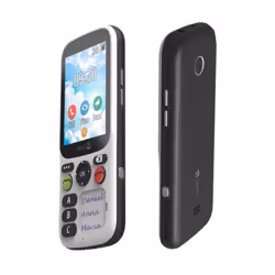 Doro 780X, Barre, Double SIM, 320 x 240 pixels, Bluetooth, 1600 mAh, Blanc