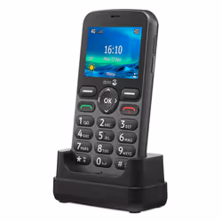 Doro 5860, Barre, SIM unique, 6,1 cm (2.4"), 2 MP, 1000 mAh, Noir