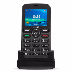 Doro 5860 Noir Téléphone d'entrée de gamme