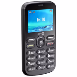 Doro 1880 Noir Téléphone d'entrée de gamme