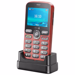 Doro 1880 Rouge Téléphone d'entrée de gamme - Vue supplémentaire 6