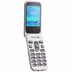 Doro 2820 Rouge Téléphone d'entrée de gamme - Vue supplémentaire 4