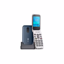 Doro 2820, Clapet, SIM unique, 7,11 cm (2.8"), Bluetooth, 1000 mAh, Bleu, Blanc