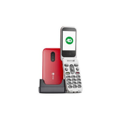 Doro 2820 7,11 cm (2.8") 116,9 g Rouge, Blanc Téléphone d'entrée de gamme