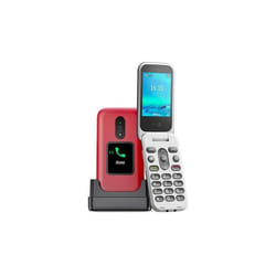 Doro 2880 124,1 g Rouge, Blanc Téléphone numérique