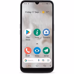 Doro 8100, 15,5 cm (6.1"), 2 Go, 32 Go, 13 MP, Android 10 Go edition, Gris
