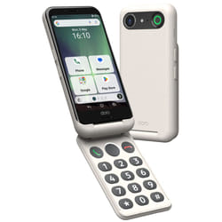 Doro Aurora A20 11,4 cm (4.5") Double SIM Android 14 4G USB Type-C 4 Go 64 Go 3000 mAh Noir, Blanc