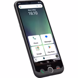 Doro Aurora A30 15,5 cm (6.1") Double SIM Android 14 4G USB Type-C 6 Go 128 Go 5000 mAh Noir