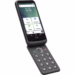 Doro Aurora A20 11,4 cm (4.5") Double SIM Android 14 4G USB Type-C 4 Go 64 Go 3000 mAh Noir