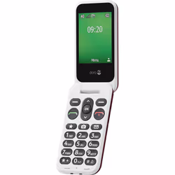 Doro Leva E22 7,11 cm (2.8") 127,8 g Rouge, Blanc Téléphone numérique - Vue supplémentaire 4