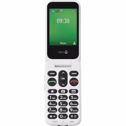 Doro Leva E30 7,11 cm (2.8") 142,7 g Noir, Blanc Téléphone numérique - Vue supplémentaire 2